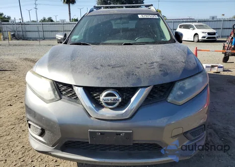 2015 Nissan Rogue S из США, поврежденный, VIN 5N1AT2MV8FC921706